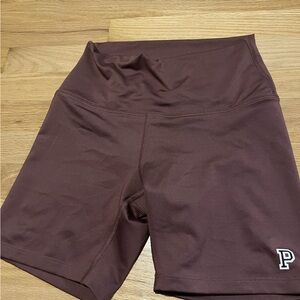 PINK Victoria's Secret maroon Athletic Shorts